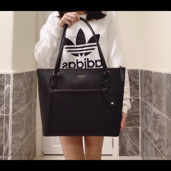 Kate spade cameron pocket tote black Clearance